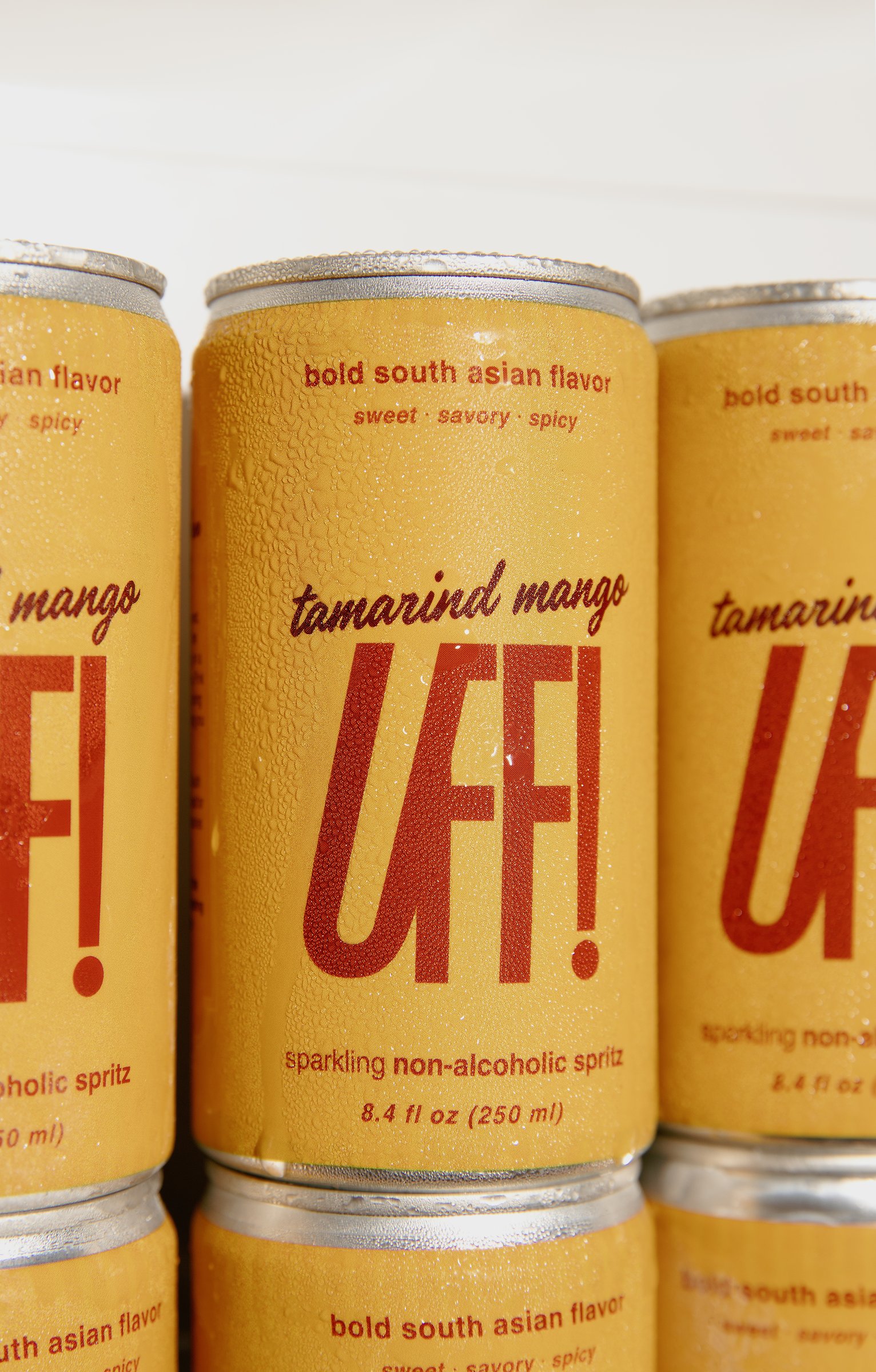 The real UFF! Tamarind Mango can and what is inside it